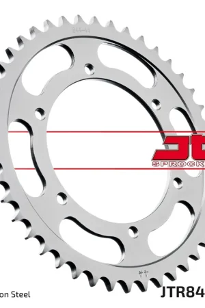 Ambachtelijk JT SPROCKETS - REAR STEEL 44T, 525 - Sprockets - Geen specifieke merken of modellen